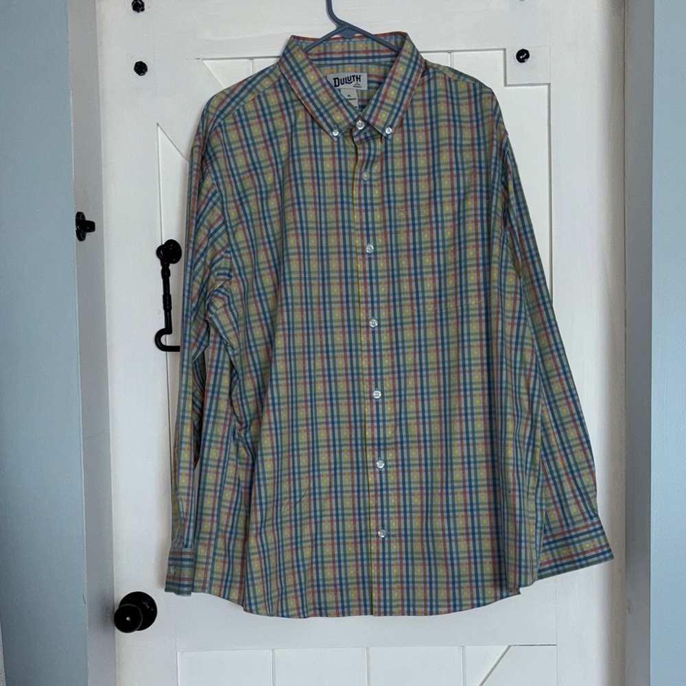 Men's Multicolor Plaid Shirt